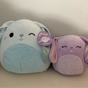 Bunny Squishmallow Bundle! 11” Bastion 8” Bubbles
